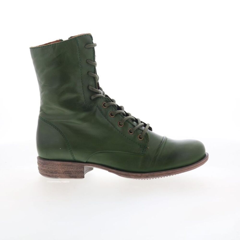 Miz Mooz Womens Lukas Green Boots (NWT)